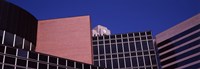 Framed Low angle view of a modern building, St. Louis, Missouri, USA