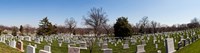 Framed Tombstones in a cemetery, Arlington National Cemetery, Arlington, Virginia, USA