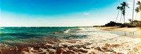 Framed Surf on the beach, Morro De Sao Paulo, Tinhare, Cairu, Bahia, Brazil