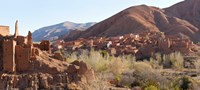 Framed Village in the Dades Valley, Morocco