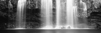 Framed Waterfall in a forest, Llanos De Cortez Waterfall, Guanacaste Province, Costa Rica