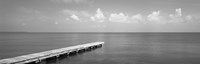 Framed Dock, Mobile Bay Alabama, USA