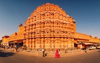 Framed Hawa Mahal at Jaipur, Rajasthan, India