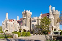 Framed Facade of Casa Loma, Toronto, Ontario, Canada