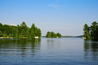 Framed Lake Muskoka, Ontario, Canada