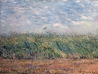 Framed Wheatfield with Lark, 1887