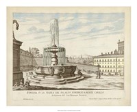 Framed Fountains of Rome V