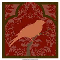 Framed Moroccan Songbird I