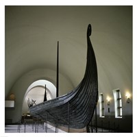 Framed 9th Century Viking Ships Oslo, Norway