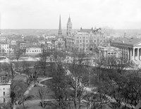 Framed Richmond, Va. black and white