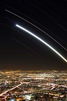 Framed Moon and Jupiter conjunction above Tehran, Iran