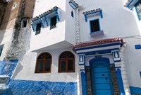 Framed Chefchaouen, Tangeri-Tetouan, Rif Mountains, Morocco