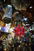 Framed Decorative Stars, The Souqs of Marrakech, Marrakech, Morocco
