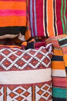 Framed Details of the Carpet Souk, The Souqs of Marrakech, Marrakech, Morocco