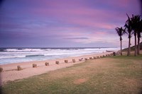 Framed Beaches at Ansteys Beach, Durban, South Africa