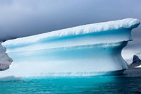 Framed Antarctica, Pleneau Island, Icebergs