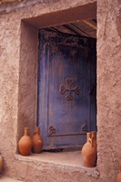 Framed Berber Village Doorway, Morocco