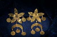 Framed Gold Artifacts From Tillya Tepe Find, Six Tombs of Bactrian Nomads