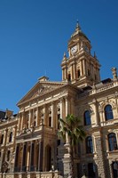 Framed Clock Tower, City Hall (1905), Cape Town, South Africa