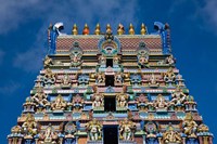 Framed Hindu Temple, Victoria, Mahe Island, Seychelles
