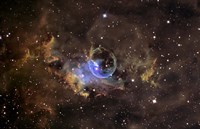 Framed Bubble nebula
