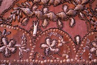 Framed Inlaid Shells on Walls, Morocco