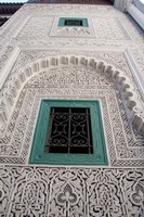 Framed Islamic law court ceiling, Morocco