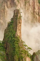 Framed Peak in Grand Canyon in West Sea, Mt. Huang Shan, China