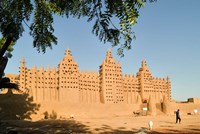 Framed Mosque at Djenne, Mali, West Africa