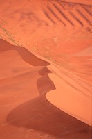 Framed Namibia, Sossusvlei. Namib-Naukluft Desert