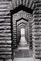 Framed Stone arches and walls, Voortrekker Monument Pretoria, South Africa