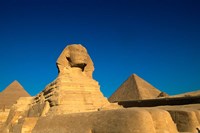 Framed Sphinx, Pyramids at Giza, Egypt