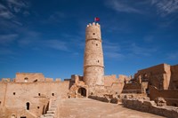 Framed Tunisia, Monastery, Ribat, 8th century, courtyard