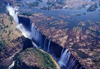 Framed Victoria Falls, Zimbabwe