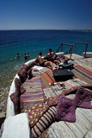 Framed Village Cafe and Terrace on the Red Sea, Egypt