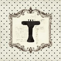 Framed Cartouche Sink