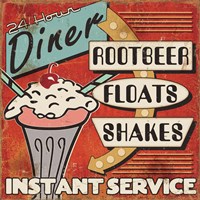 Framed Diners and Drive Ins III