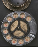 Framed Old Vintage Pay Phone II