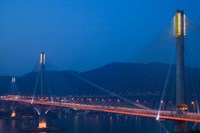 Framed Hong Kong, Ting Kau Bridge, Tsing Yi Island, Ting Kau