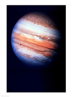 Framed Close-up of Jupiter in space