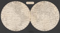 Framed Map of the World, 1812