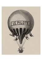 Framed Le Pilote