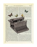Framed Typewriter