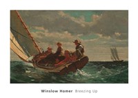Framed Breezing Up (A Fair Wind), 1873-1876