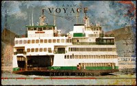 Framed Voyage To Puget Sound