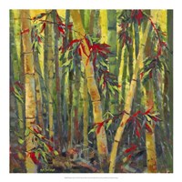 Framed Bamboo Grove I