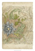 Framed Floral Pattern Study IV