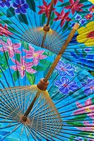 Framed Decorative umbrellas, Chiang Mai, Thailand
