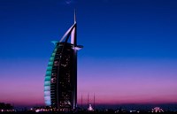 Framed Sunset at the Burj Al Arab, Dubai, United Arab Emirates