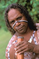 Framed Australia, Queensland, Caims, Aboriginal, Didgeridoo